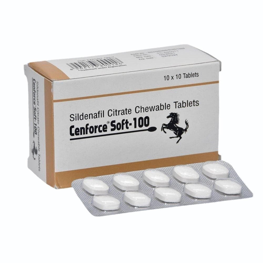 Cenforce Soft 100 — Sildenafil