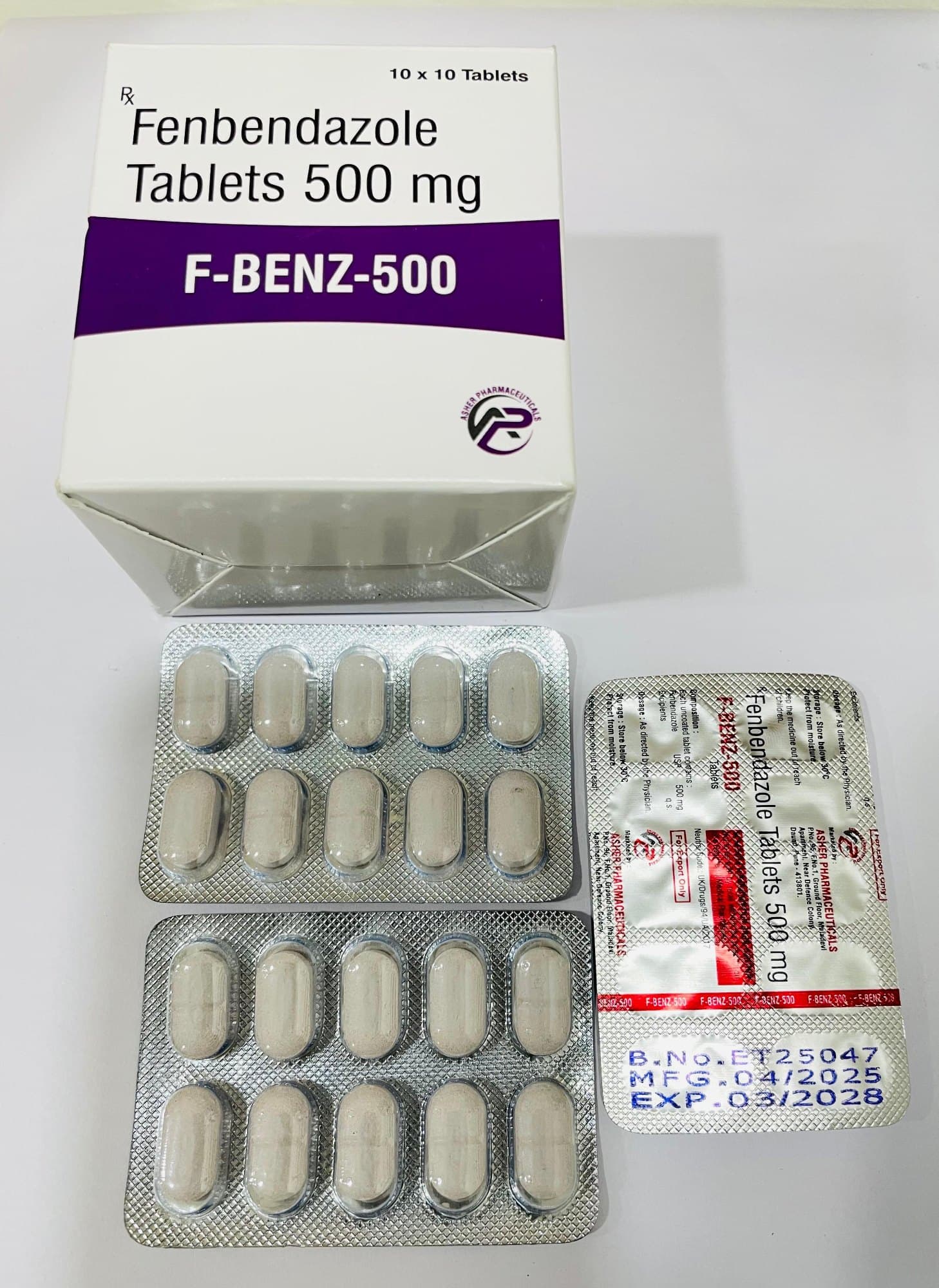 Fenbendazole 500mg — Fenbendazole