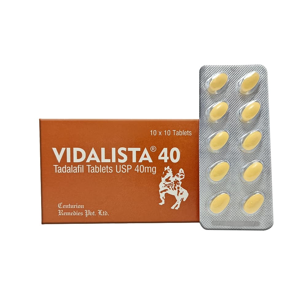 Vidalista 40mg — Tadalafil