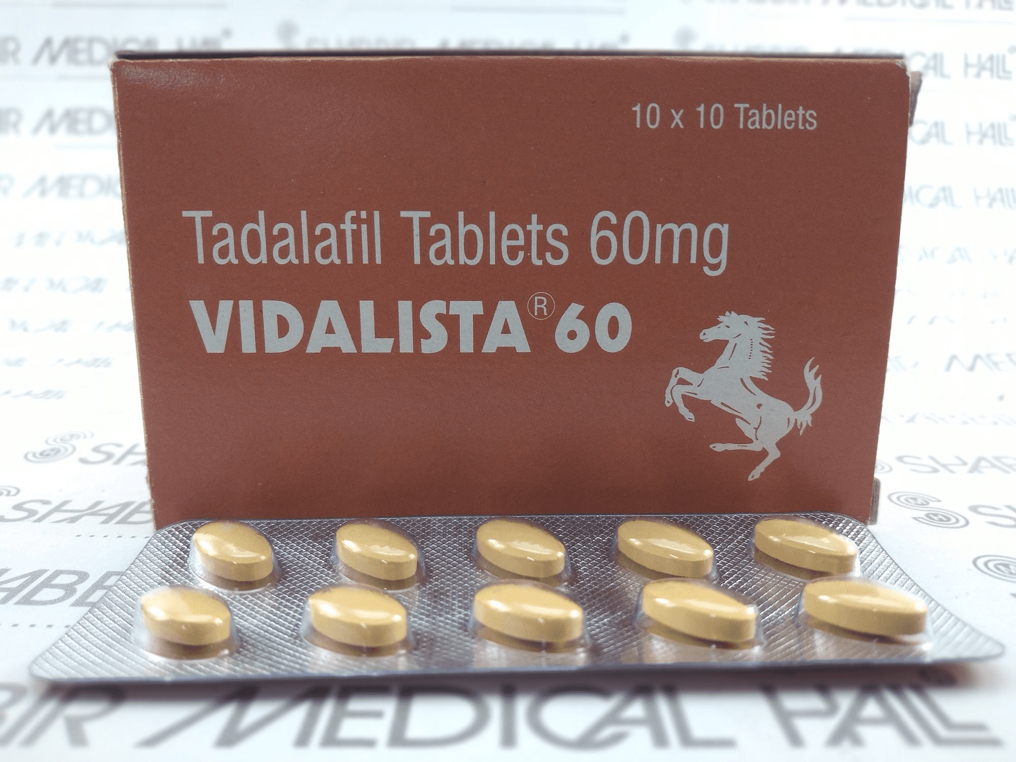 Vidalista 60mg — Tadalafil