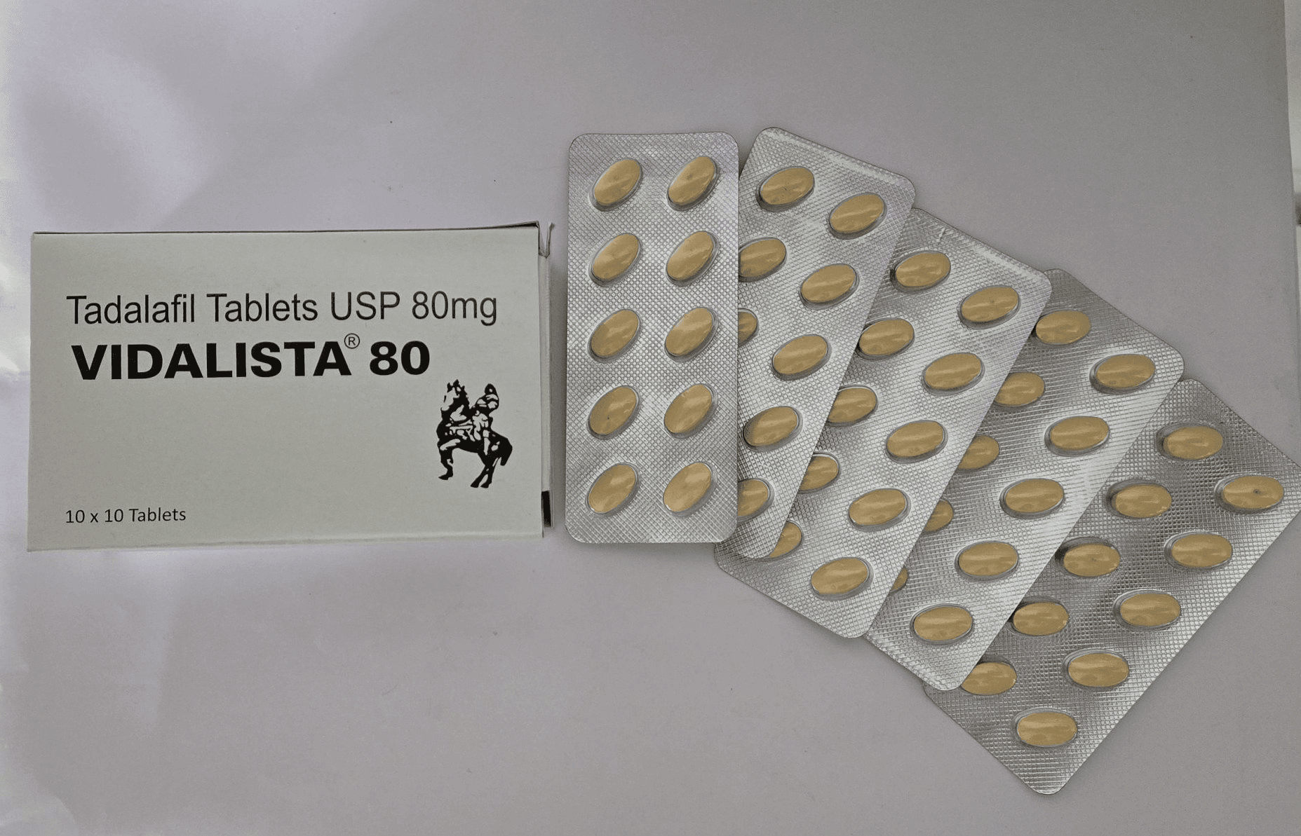 Vidalista 80mg — Tadalafil