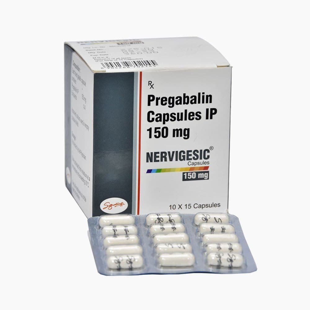 Nervigesic 150mg — Pregabalin Capsules — Pregabalin