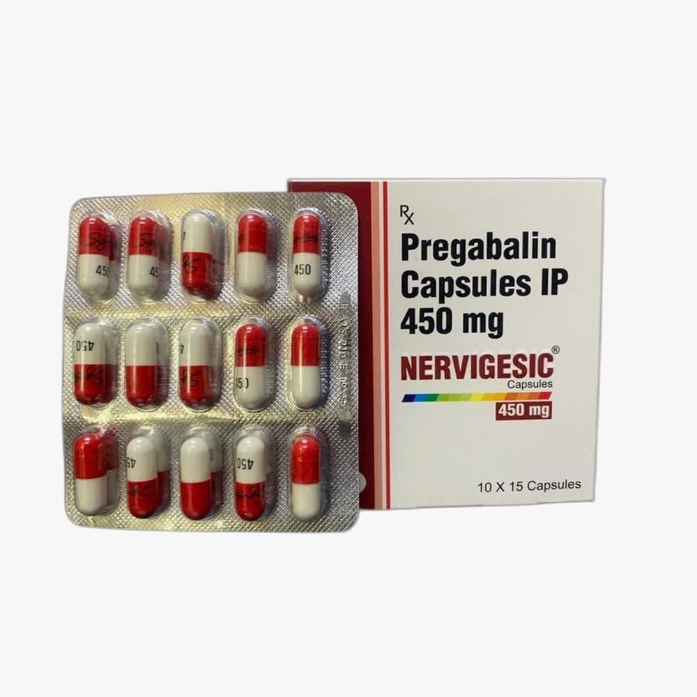 Nervigesic 450mg — Pregabalin Capsules — Pregabalin