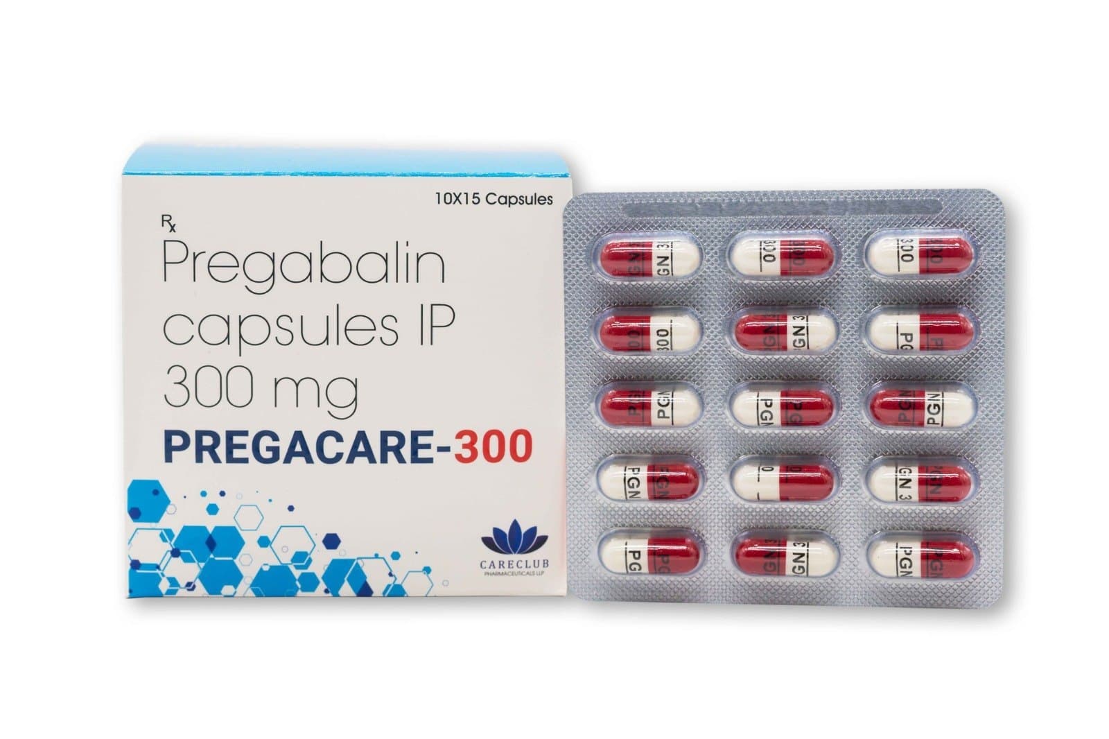 Pregacare 300mg — Pregabalin Capsules — Pregabalin