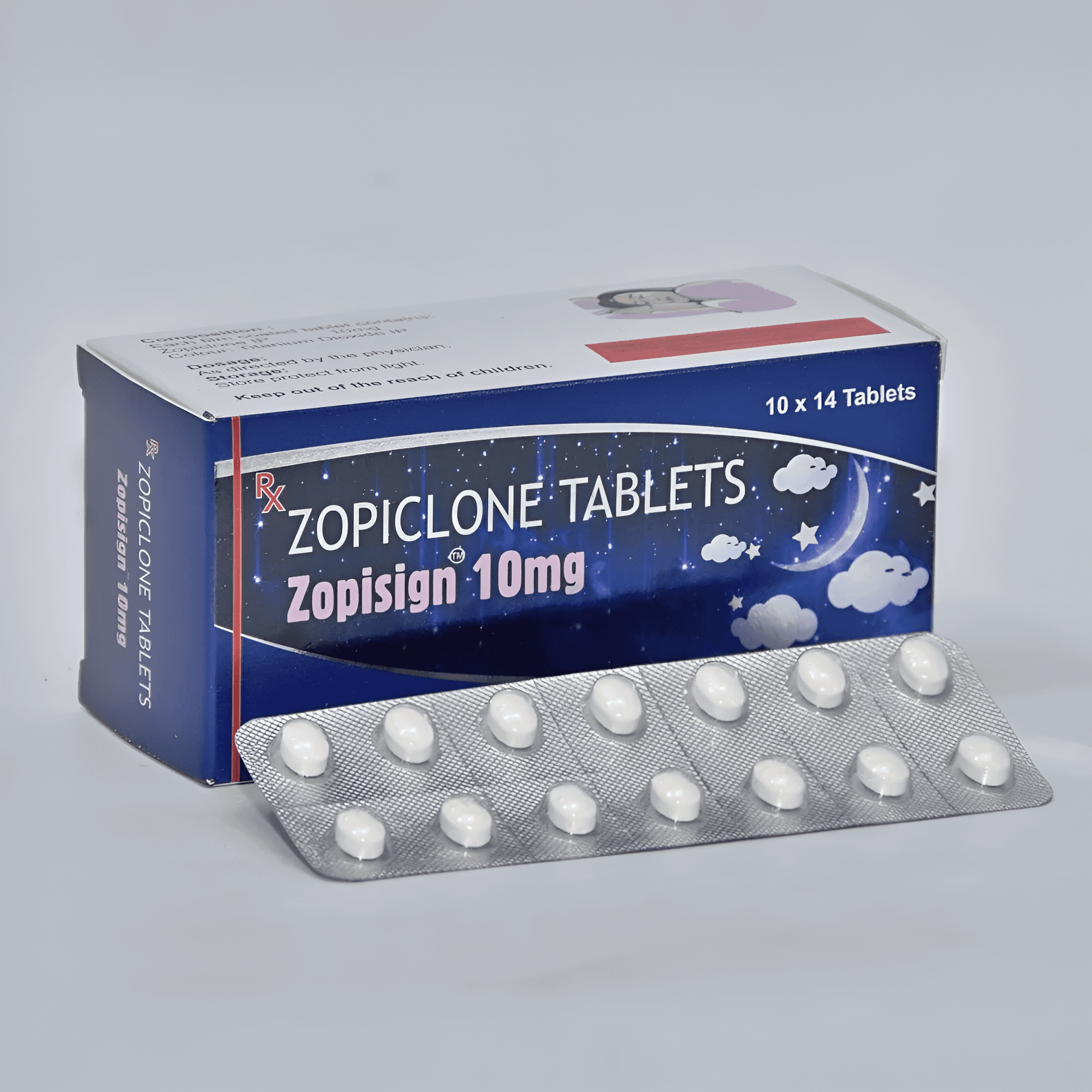 Zopisign 10mg — Zopiclone Tablets — Zopiclone